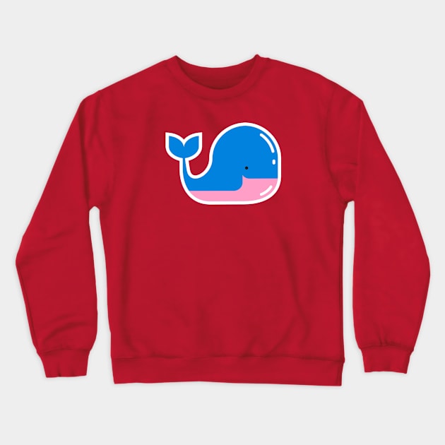 Whale Crewneck Sweatshirt by SummerEmoji